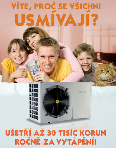 Tepelná čerpadla EKOVY Sinclair